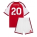 Maillot de foot Arsenal Noni Madueke #20 Domicile vêtements enfant 2026-27 Manches Courtes (+ pantalon court)